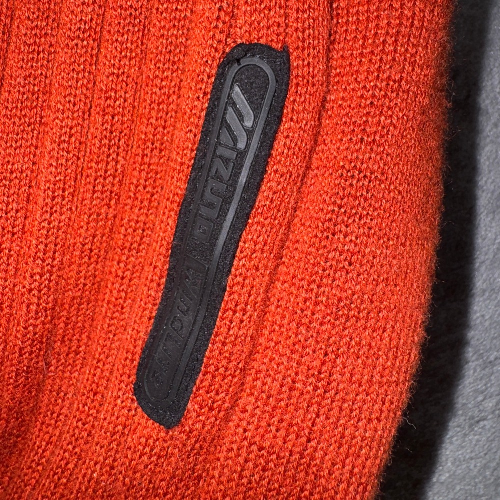 Mizuno WindLite Golf Sweater Mens XL Orange V-Neck Lined Performance Pullover - Picture 6 of 14